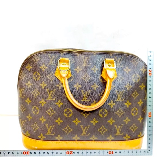 Louis Vuitton LV Hand Bag  Alma Brown Monogram Made in France 🇫🇷 - Picture 2 of 9